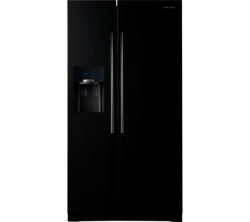 SAMSUNG RS53K4400BC American-Style Fridge Freezer - Black